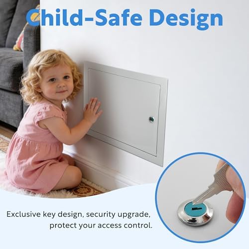 ttxxlgchh 10x10 Galvanized Steel Drywall Access Door - Image 6