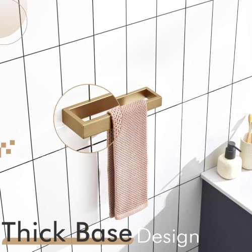 KOKOSIRI Towel Ring for Bathroom Hand Towel Holder 9 Inch Towel Hanger Rack - Image 6