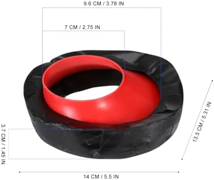 VILLCASE Leakproof Toilet Seal Ring Universal Flanges Adjustable Repair Kit - Image 6