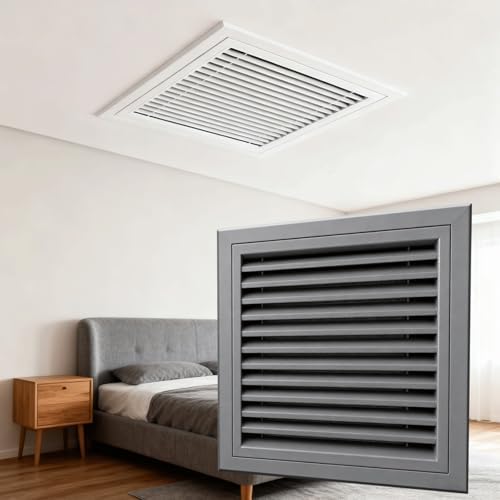 Gray 12x32in Return Air Grille by Unknown