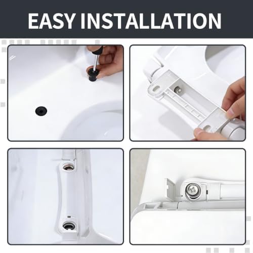 4Pack THU651N Top Mount Seat Hardware Fits ToTo Skirted Toilet - Image 7