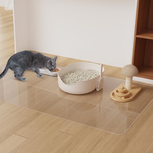 4'×6' Crystal Transparent Floor Protector by BelleCosy