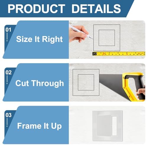PATIKIL 5x5 Inch Self-Adhesive Access Panel - Image 4