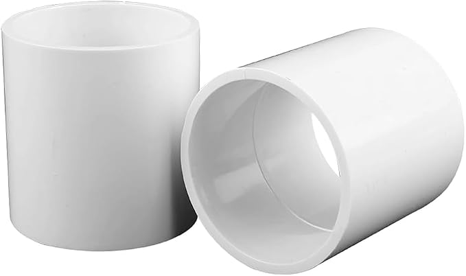 1-1/4’’ PVC Coupling 2 Way Pipe Fittings, Furniture Grade Schedule 40 Socket x - Image 3