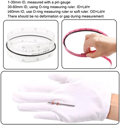 uxcell Nitrile Rubber O-Rings 26mm OD 16mm ID 5mm Width, Metric Sealing Gasket - Image 4