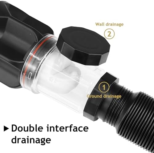 Bathroom Sink Drain Kit, with Flexible Expandable P-Trap Sink Drain Pipe - Image 2