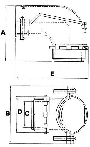 Morris 15418 EMT to Flex Combination Coupling, Squeeze Type, Zinc Die Cast - Image 2