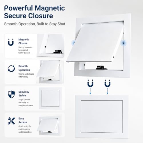 16" x 16" Aluminum Access Panel Door, Easy Open Access Door - Image 3