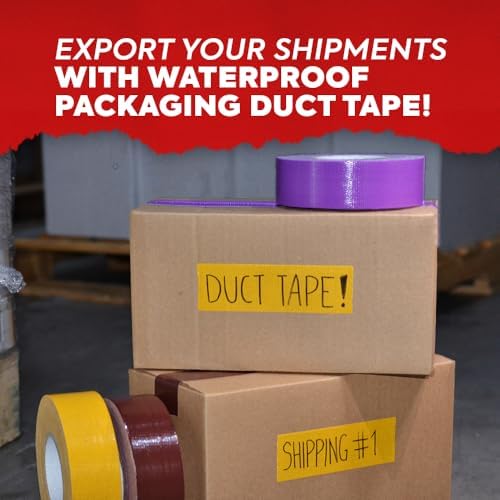 MAT Duct Tape Racing Orange Industrial Grade, 2 inch x 60 ft. Waterproof - Image 6