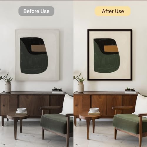 Trimold Brushed Black Molding Trim, Peel and Stick Mirror Border Design - Image 3