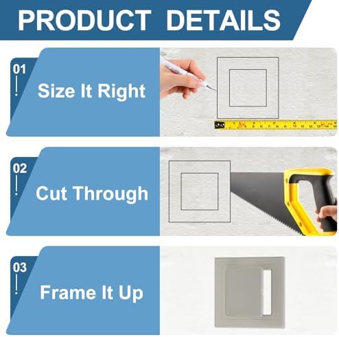 PATIKIL 8x6 Inch Self-Adhesive Access Panel - Image 4
