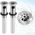 WiseWater 2-Pack Grid Bathroom Sink Drain Assembly by WiseWater