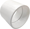 4" PVC Pipe Coupling Slip SCH40 White | Connector Adapter Pipe Fitting by Fitvell