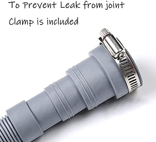 HLMOptimo 6 Feet Washing Machine Drain Hose Flexible Dishwasher Drain Hose - Image 3