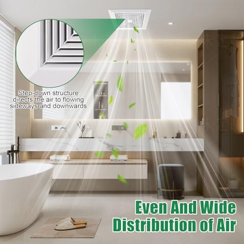 Gloss-1P 12"x12" Bathroom Exhaust Fan Cover - Image 6