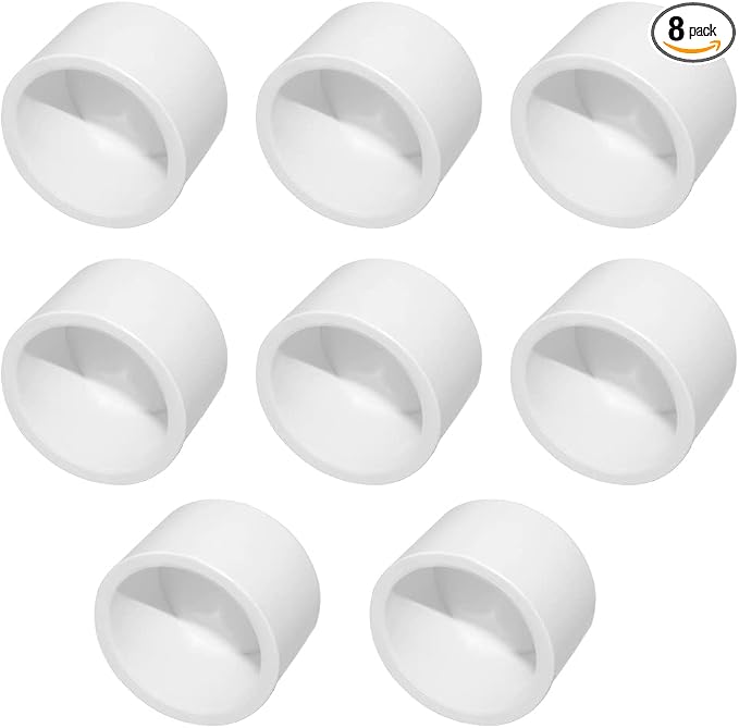 3/4 Inch Pipe End Cap Fitting, Furniture Grade End Cap Fittings by ANPTGHT