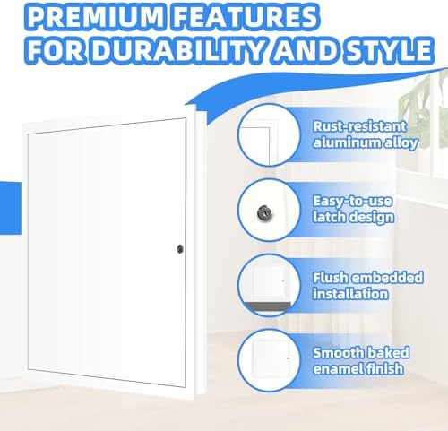 16" x 16" Metal Access Panel, 1MM Thickened Access Panel - Image 3