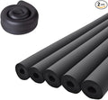 2pcs Pipe Insulation Foam Tube 3/8" ID*3/8" Foam Tubing Black Pipe Cover Heat by Unknown