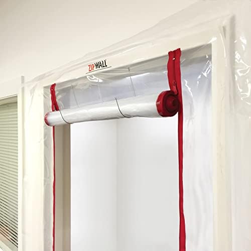 ZIPWALL ZipDoor ZDS Standard Dust Barrier Zipper Door Kit, 1 Pack - Image 6