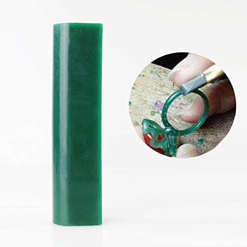 PHYHOO Green Hardness Wax Ring Tube Carving Jewelry Making Tool T250 - Image 3