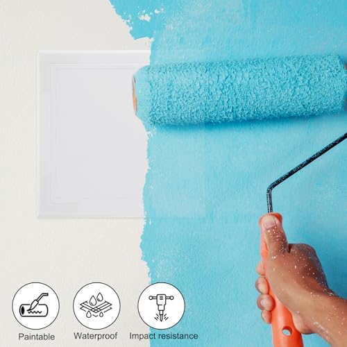 PATIKIL 8x6 inch Self-Adhesive Access Panel, ABS Plumbing Access Doors Easy - Image 5