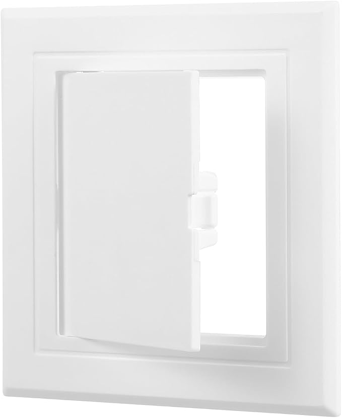 jojofuny Access Panel for Drywall, 3 X 3 Inch PVC Toilet Wall Access Panel by jojofuny