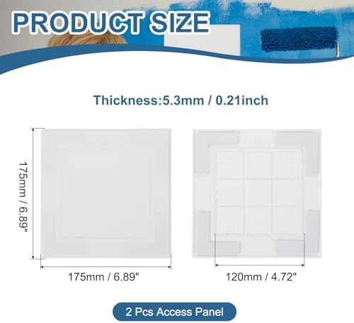 PATIKIL 5x5 Inch Self-Adhesive Access Panel - Image 2