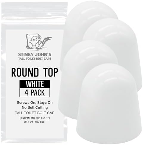 Stinky John's Tall Toilet Bolt Caps by StinkyJohns