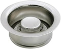 Westbrass R2089-05 4-1/4" Kitchen Sink Waste Disposal Drain Flange and Stopper by Westbrass