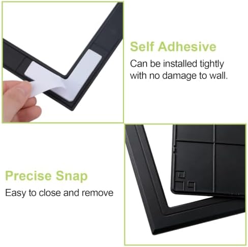 Self Adhesive Access Panel for Drywall 6 x 8 inch Surface-Mounted Wall Hole - Image 4