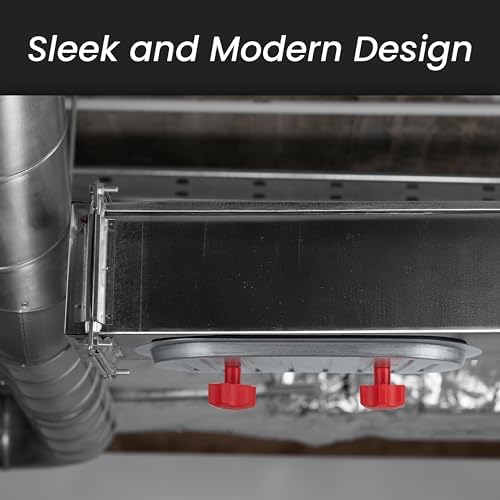Repa Market 12'' x 8'' Inch Rectangular Duct Access Door, Square Ducting - Image 5