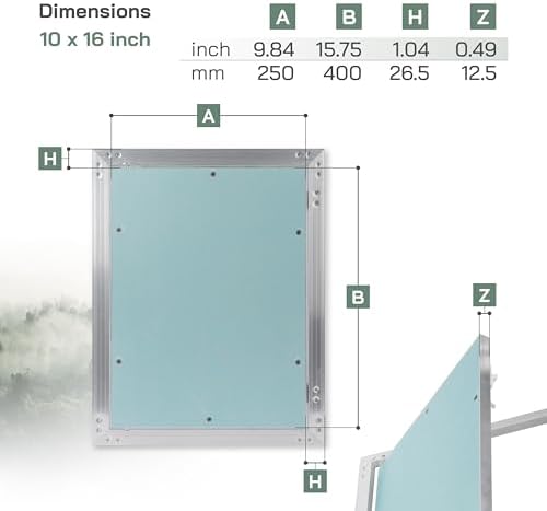 Vent Systems 12" x 16" Inch Access Panel - Image 2