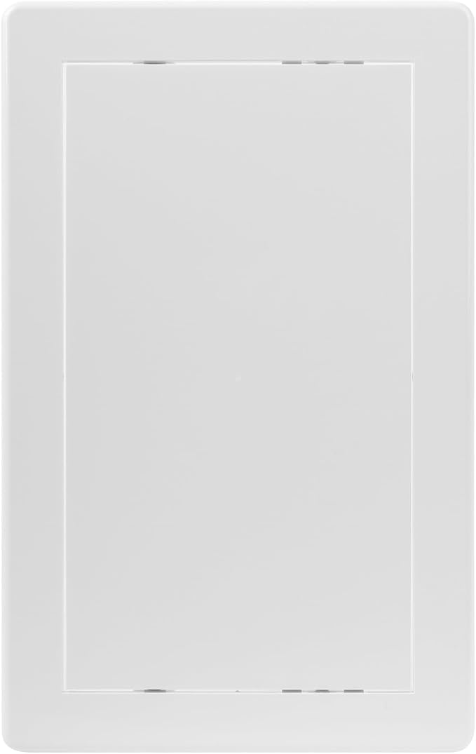 6x10 Inch White Access Panel for Drywall – ABS Plastic Square Wall, Ceiling by HVACOV