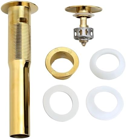 Rockgoya Bathroom Sink Drain, Pop Up Drain Assembly - Image 5
