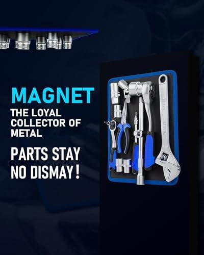 Magnetic Tool Mat Set, 4 Magnetic Pads, 40LB Tool Pad - Image 6