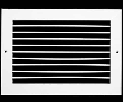 14"w X 8"h Aluminum Adjustable Return/Supply HVAC Air Grille by HVACPremium