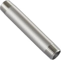 Beduan Stainless 1/2 NPT Male Threaded 12" Length Pipe Nipple | MPT Stainless by Beduan