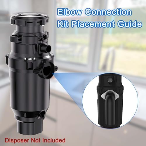 1 Set Garbage Disposal Drain Elbow Replacement Kit Garbage Disposal Drain - Image 4