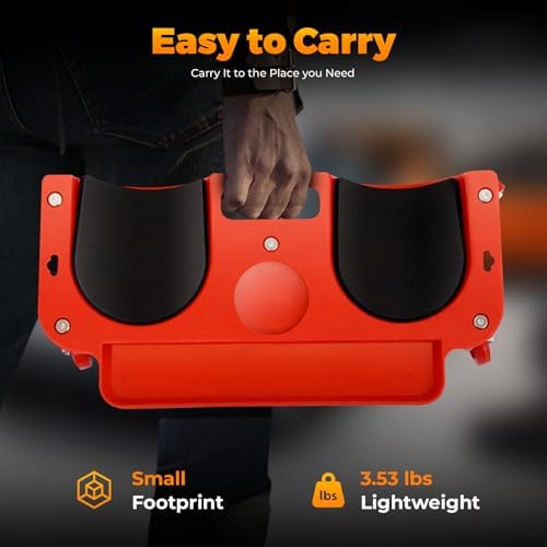 Rolling Knee Pad with Tool Tray, Heavy Duty 220lb Capacity Kneeling Mat - Image 4