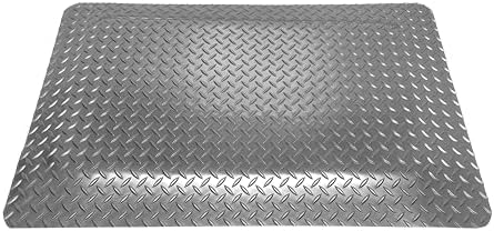 Rhino Mats DTT36DSGX70 Diamond Plate Anti-Fatigue Mat, 3 FT. x 70 FT. x 1 in. by Rhino+Mats