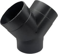 Car Heater Warm Straight 3 Way Air Ducting Pipe 75mm Y Shape Outlet Connector 3 by AIMCOCO