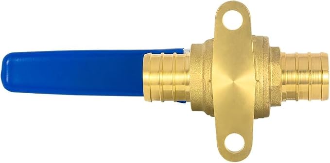 50-Pack EFIELD 3/4-inch Crimp Pex Full Port Shut-off Brass Ball Valve - Image 4