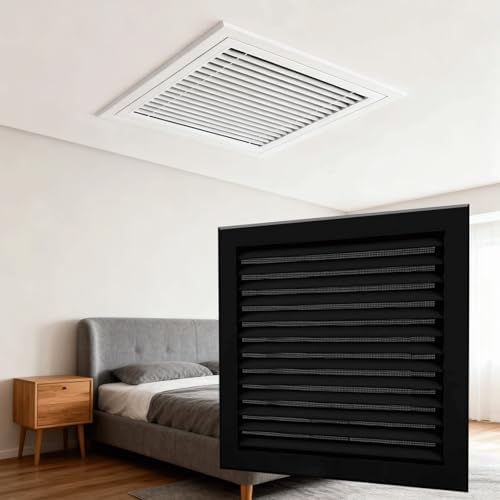 Black Return Air Grille 22x24in by Unknown