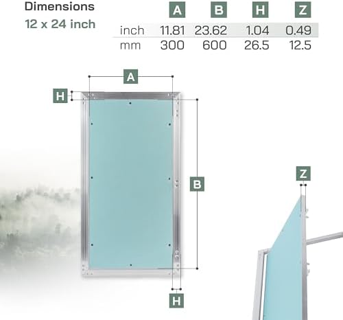 Vent Systems 12" x 24" Inch Access Panel - Image 2
