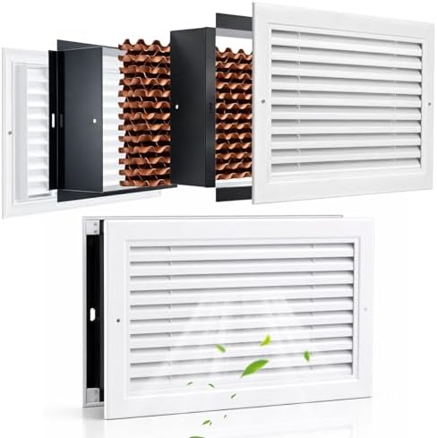 14"x8" Return Air Pathway Vent Kit, 95% Sound & Light Blocking, 5-piece Wall by Otoolling