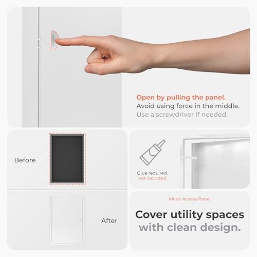 16 x 24 Inch Metal Access Panel - Image 3