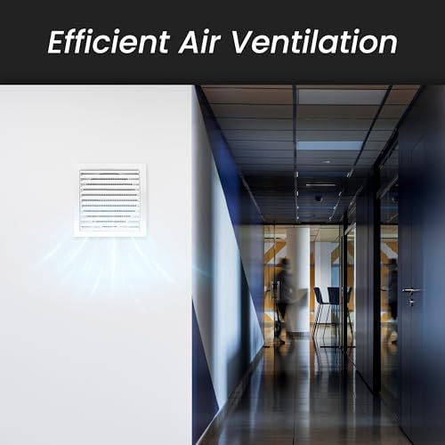 Repa Market 4 Inch White Dryer Vent Hood/Duct Cover - Image 3