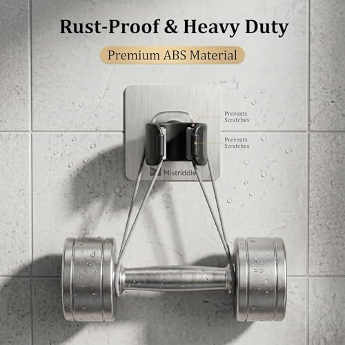Mistriddle Shower Head Holder, Adjustable 360° Swivel, Anti-Scratch TPU - Image 5