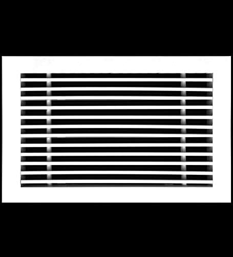 HVAC Premium 12"W X 4"H Linear Aluminum Clip-On Bar Return Air Grille - Image 2