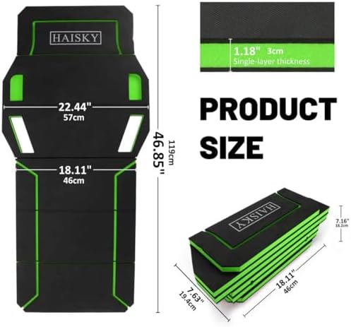 Foldable Mechanic Kneeling Pad, 22.44" Wide EVA Foam Mat, 1 Pack - Image 2